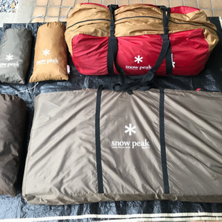 【ほぼ新品】 peak ラウンジシェル &フロアマット スノーピーク ラウンジシェル＋フロアマット＋ラウンジシェルトンネル