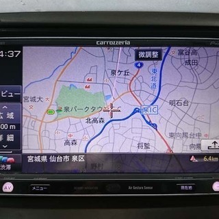 新品フィルムアンテナ付 楽ナビMRZ077 ナビ/フルセグ地デジ4×4/DVD/CD/Bluetooth