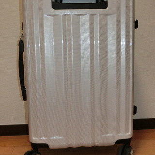 スーツケース（３～５泊用）　ホワイトカーボンカラー