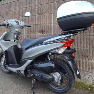 【HONDA DIO110】リアボックス新品！！キー×2、説明書付、キレイ！！