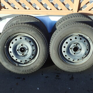 2018年製　国産スタッドレスタイヤ　145/80R13 75Q 4本セット