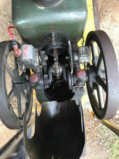 クボタ 石油発動機 珍しい自動切換式 AHDA