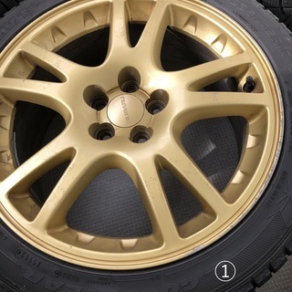タイヤ、ホイール 17インチ スバル GDB インプレッサ WRX STI 純正 