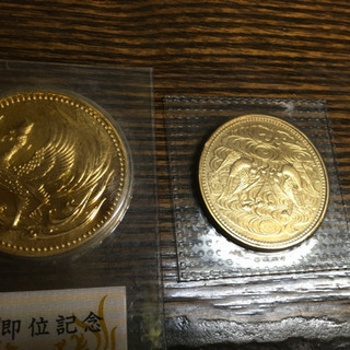 商談中❗️御在位六十年 記念 10万円金貨 2枚 古銭