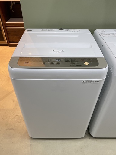 洗濯機 パナソニック Panasonic NA-F60B9 2016年製 6.0kg 中古品