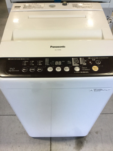 良好品】 Panasonic 7.0kg 全自動洗濯機 NA-F70PB8 2015年 洗濯機 ...
