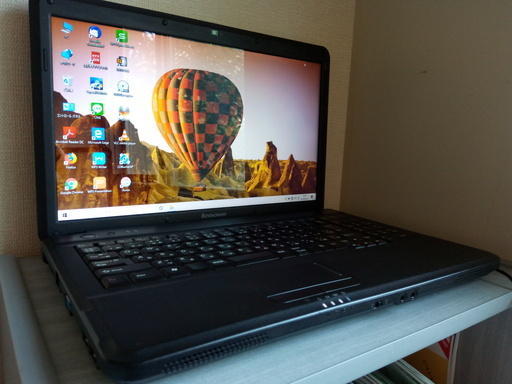 ノートパソコン lenovo G550 Windows10 Home