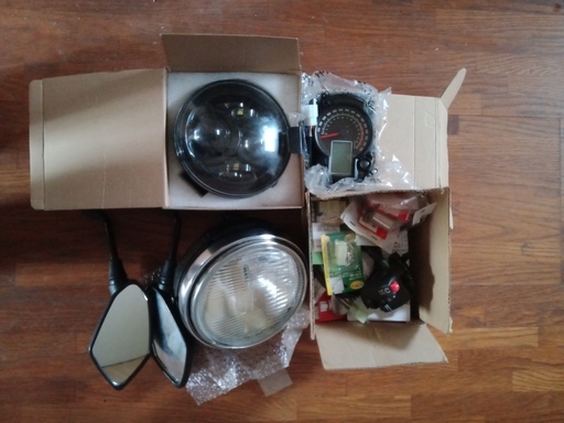 値下げ】旧車1988年 HONDA VT250 SPADA 補修パーツ付き