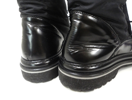 EMPORIO ARMANI/エンポリオアルマーニ レースアップ ブーツ ナイロン