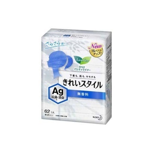 ロリエ きれいスタイル 消臭Ag デオドラント 無香料 62コ入
