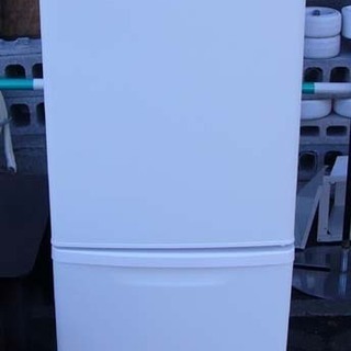 カード決済対応！19K0225 C 値下げ!! Panasonic/パナソニック ノンフロン冷凍冷蔵庫 138L NR-B14BW-W 白  2018年製 中古