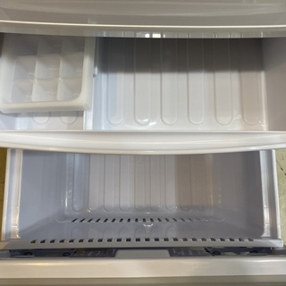 冷蔵庫 SHARP シャープ SJ-Ｄ14C-W 2017年製 2D 137L 白 中古品①