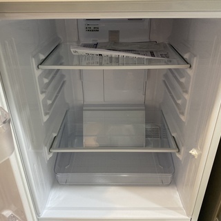 冷蔵庫 SHARP シャープ SJ-Ｄ14C-W 2017年製 2D 137L 白 中古品①