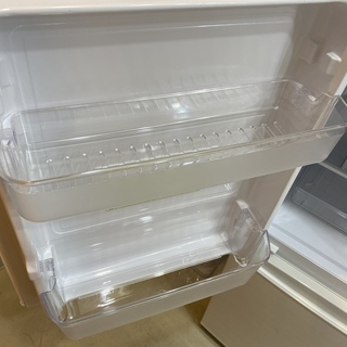 冷蔵庫 SHARP シャープ SJ-Ｄ14C-W 2017年製 2D 137L 白 中古品①