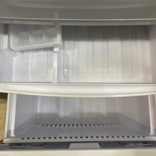 冷蔵庫 SHARP シャープ SJ-Ｄ14D-S 2017年製 2D 137L シルバー 中古品①