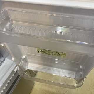 冷蔵庫 SHARP シャープ SJ-Ｄ14D-S 2017年製 2D 137L シルバー 中古品①