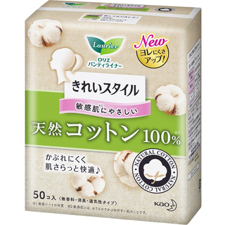 パンティライナー 香なし羽なし14cmロリエ きれいスタイル1個(50枚)