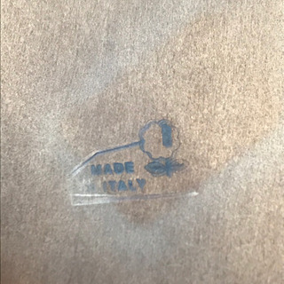 イタリア製！円卓 ダイニングテーブル 椅子×2脚 セット