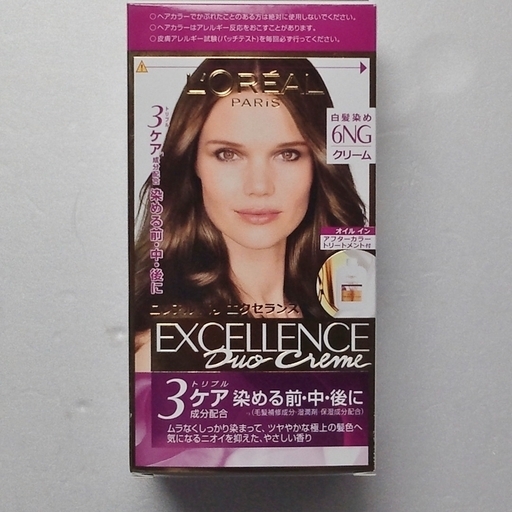 ロレアル パリ エクスランス ヘアカラー クリーム 白髪染め 6ng ロレアル パリ エクスランス ヘアカラー クリーム 白髪染め 6ng