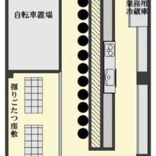 🍴今里 居酒屋の居抜☆即営業可能♪掘りごたつ座敷もあります♪