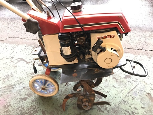 香川県のその他 イセキ KC250 耕うん機 農用トラクター 移動車輪付き 