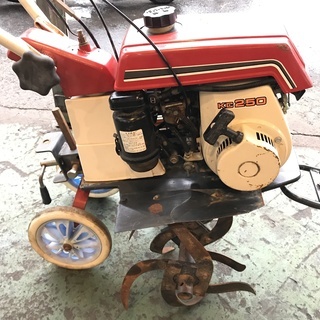 イセキ　KC250　耕うん機　農用トラクター　移動車輪付き　中古　　 現状渡し イセキ KC250 耕うん機 農用トラクター 移動車輪付き 中古 現状渡し
