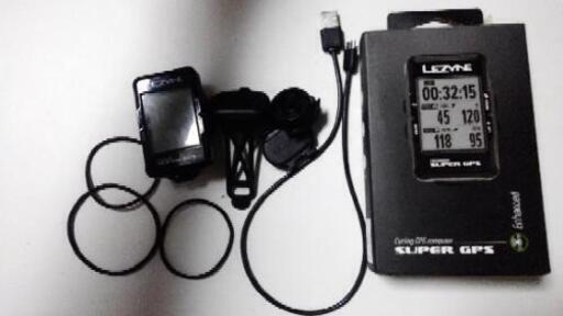 LEZYNE SUPER GPSとbrytonセンサー+おまけ
