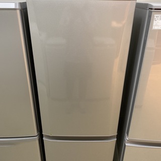 冷蔵庫 三菱 MITSUBISHI MR-P17A-S 2017年製 2D 168L 中古品
