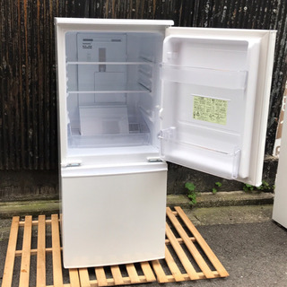シャープ 2ドア冷蔵庫 SJ−C14B-W - 京都市