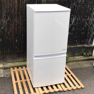シャープ 2ドア冷蔵庫 SJ−C14B-Wの画像