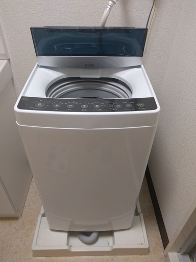 【全自動洗濯機】ハイアール JW-C55A-K ブラック（5.5kg）