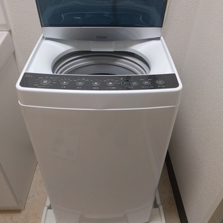 全自動洗濯機】ハイアール JW-C55A-K ブラック（5.5kg） www