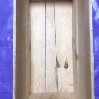 出荷用 木箱 立て30㌢横64㌢高さ31.5㌢（内側立て28㌢横59.5㌢高さ30.4㌢）