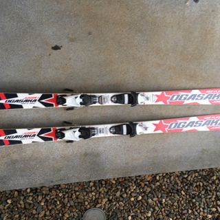 大人気モデル　 OGASAKA オガサカ スキー板 JUNIOR1 150cm オガサカ（OGASAKA）（キッズ）ジュニア スキー板 ビンディング付属 J