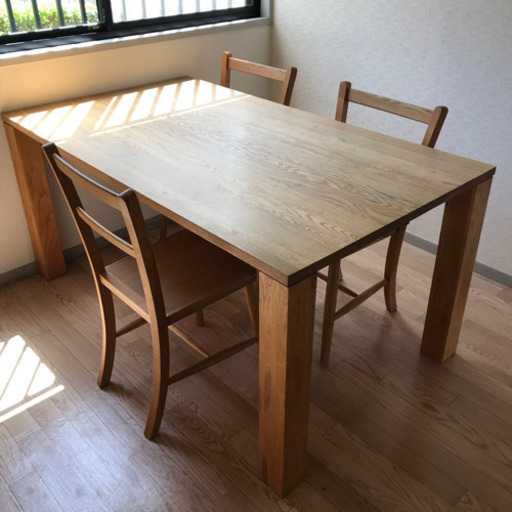 木製 ダイニングテーブル (椅子は付きません) 木目 テーブル