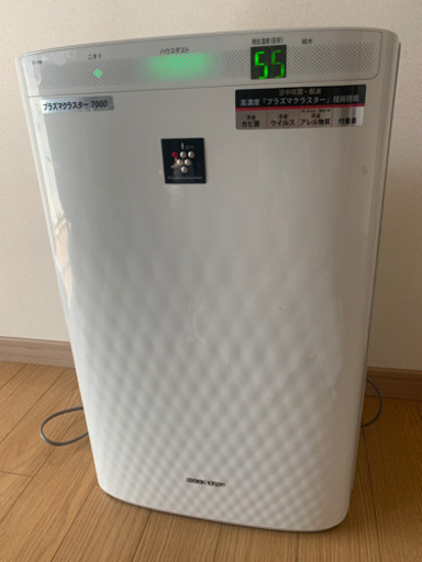 取引中　シャープ　プラズマクラスター　加湿空気清浄機　2010製