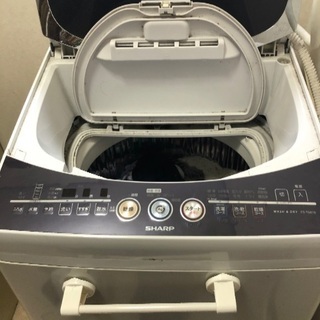 シャープ製乾燥付き洗濯機