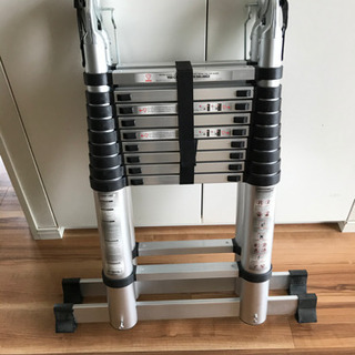 ハシゴ兼用アルミ脚立 最長6.2m 折りたたみみ