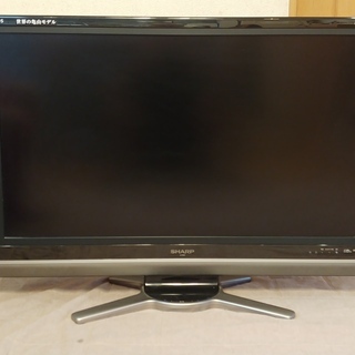 中古テレビ　取りに来てくれる方　(SHARP液晶テレビ　３７イン...