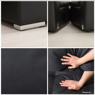 ニトリ高級本革　L字型　ソファ　コーナー　右肘カウチ2点セット