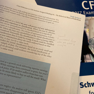 SCHWESER CFA Level3 テキスト2017版