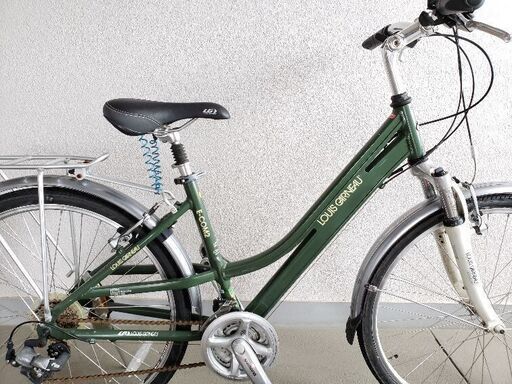 ♤♤♤ルイガノ♤♤♤E-COM8 クロスバイク自転車