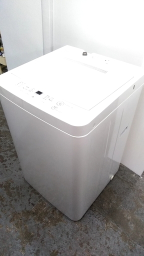 洗濯機　無印良品　シンプルデザイン　4.5キロ　ひとり暮らしに