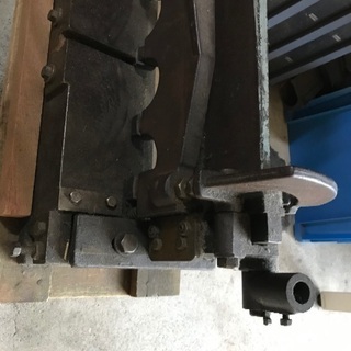 切断機（金属用）注意書き有り