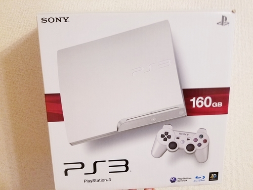 PS3 本体 160GB ホワイト　縦置きスタンド付き　★交渉可★