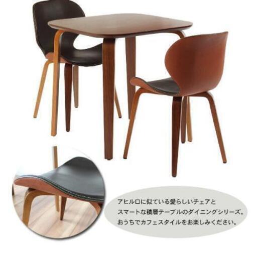【値下げ～】♡カフェスタイル風ダイニングセット♡ テーブル1台×チェア2脚 70 ボッカ\n