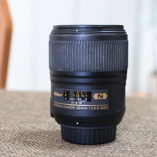 【中古】ニコン　マクロレンズ　 (NIKKOR) AF-S 60mm F. 2.8 G ED