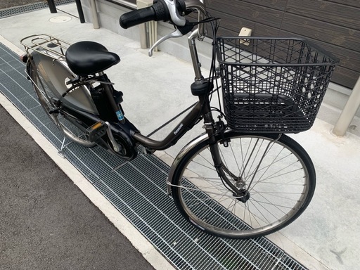 パナソニック　ビビ　DX　新基準　12AH　子供乗せ　24インチ　ナチュラ　アシスタ　神戸市　電動自転車　地域限定