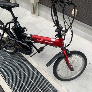 パナソニック　オフタイム　新基準　折り畳み　小径車　6,6AH　神戸市　電動自転車　地域限定