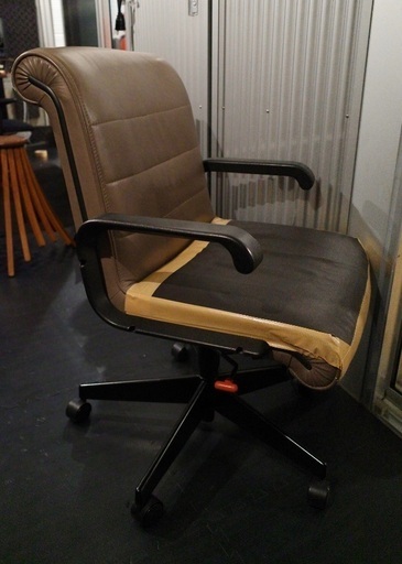 無料 ノール サパーチェア 本革 ジャンク品 (kkkk) 代々木上原の椅子 